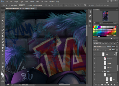 Screenshot of a photoshop workspace.